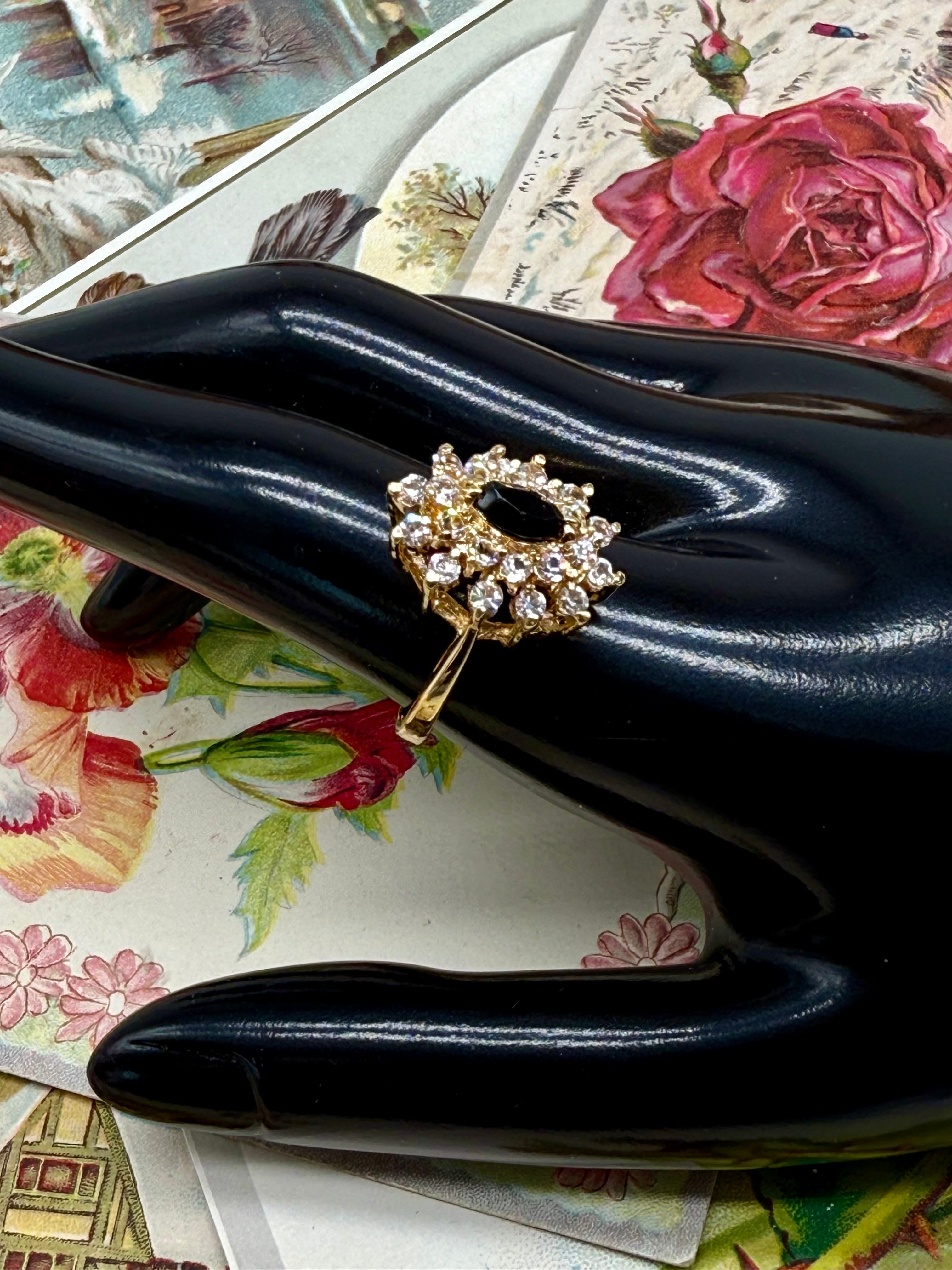 Vintage Cocktail Ring Size 9